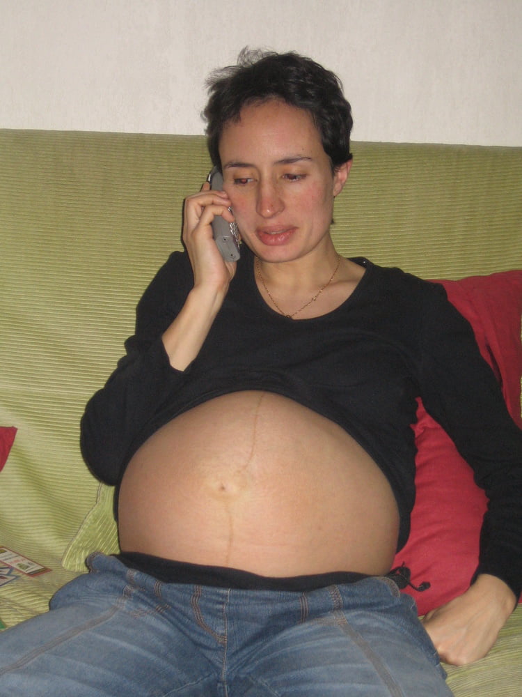French Pregnant MILF To BE - 40 Photos 