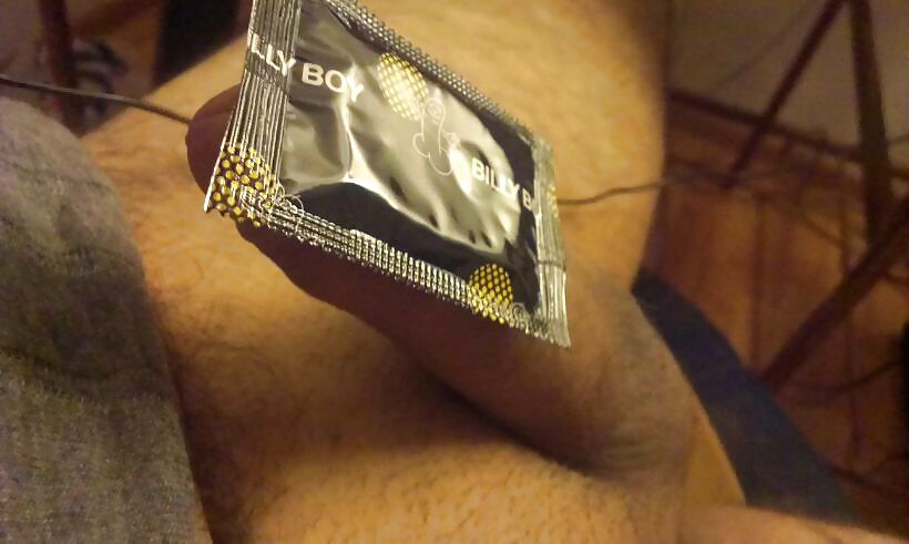 Sex Gallery Small cock cum in condom