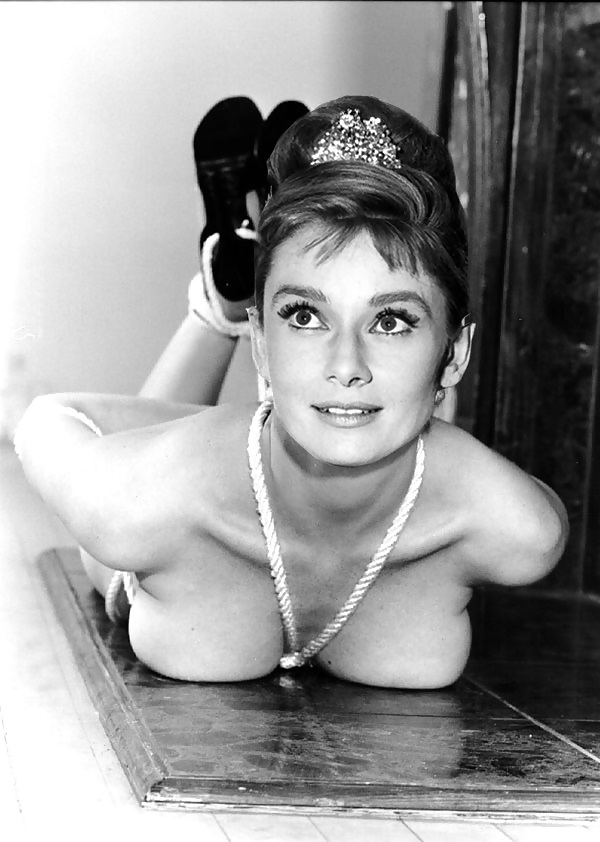 Audrey Hepburn Vintage Beauty In Bondage And Sex Fakes 16 Fotos