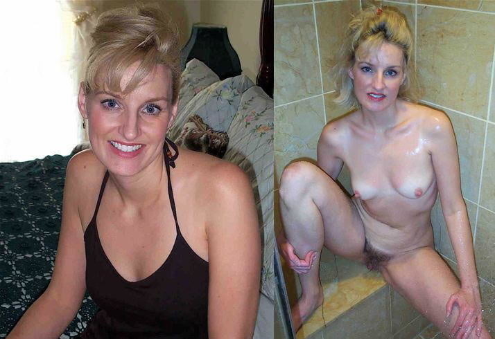 Clothed vs nude 8 - 15 Photos 