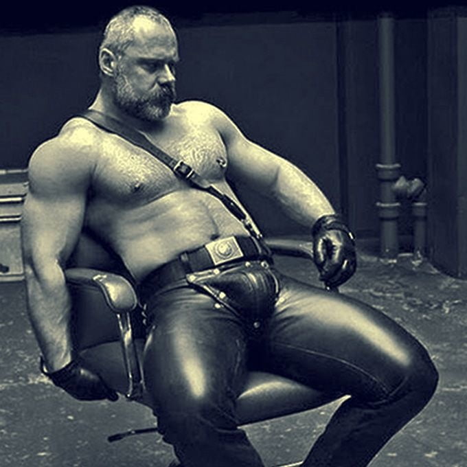Gay leather men