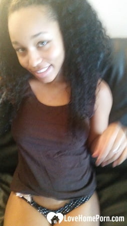 sexy chick with cute breasts seduces her fans         