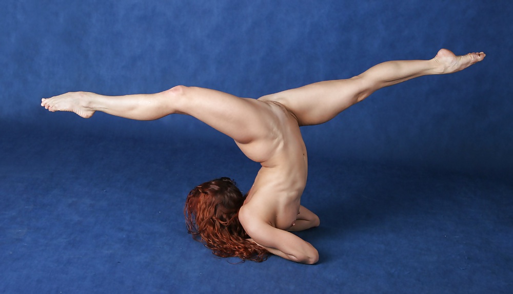 Nude Female Contortionist
