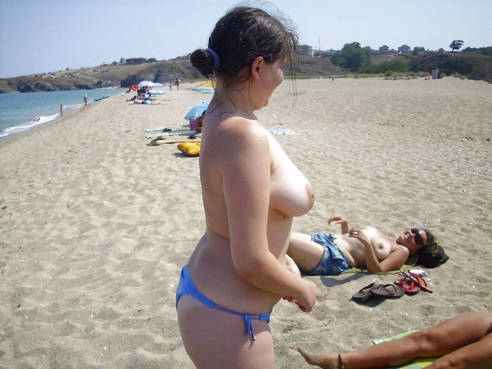 Sex Gallery Tits on beach