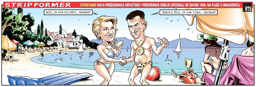 Sex Gallery Kolinda Grabar-Kitarovic Croatian comics