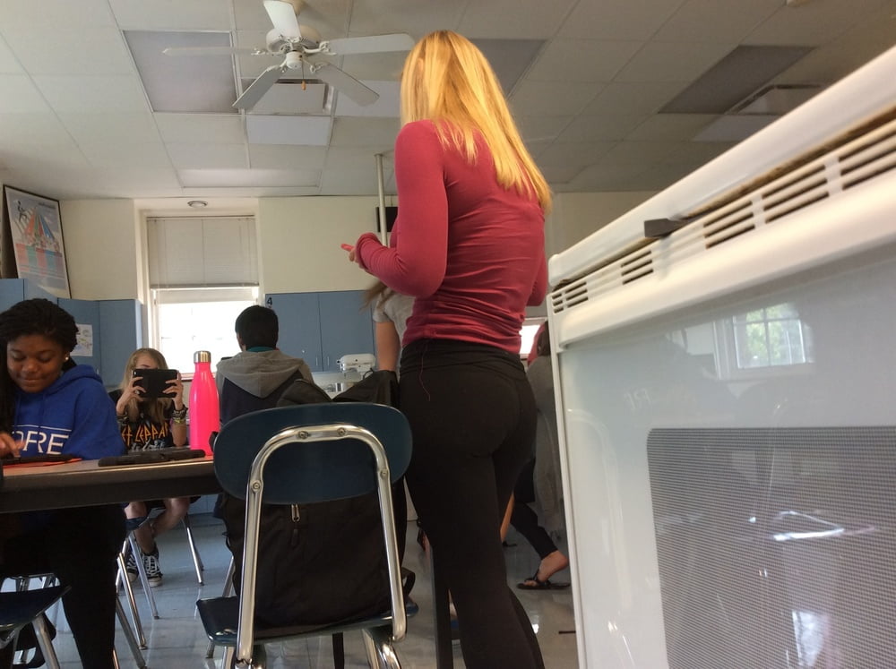 Girlfriend office schoolgirl thong
