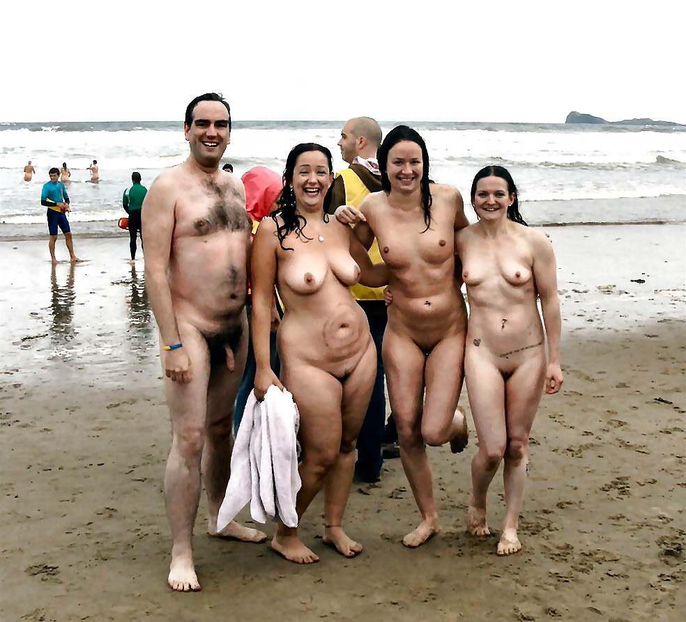 Sex Gallery Groups Of Naked People On The Beach - Vol. 1
