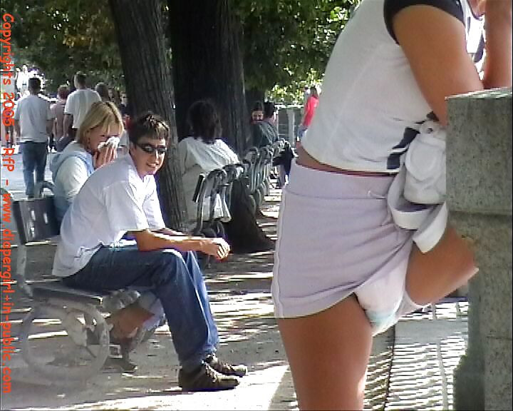 Sex Gallery Plastic Pants Under Skirt