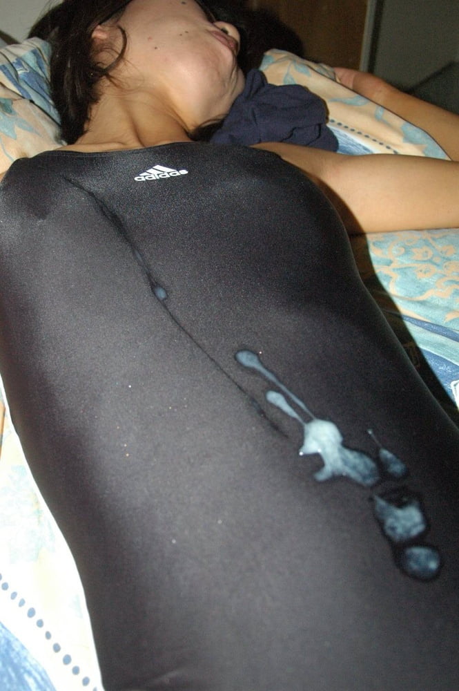 Cum on spandex