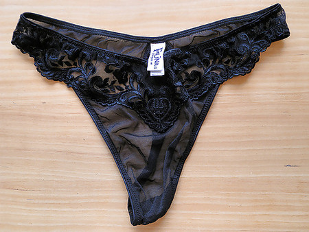 Panties from a friend - black, another set
