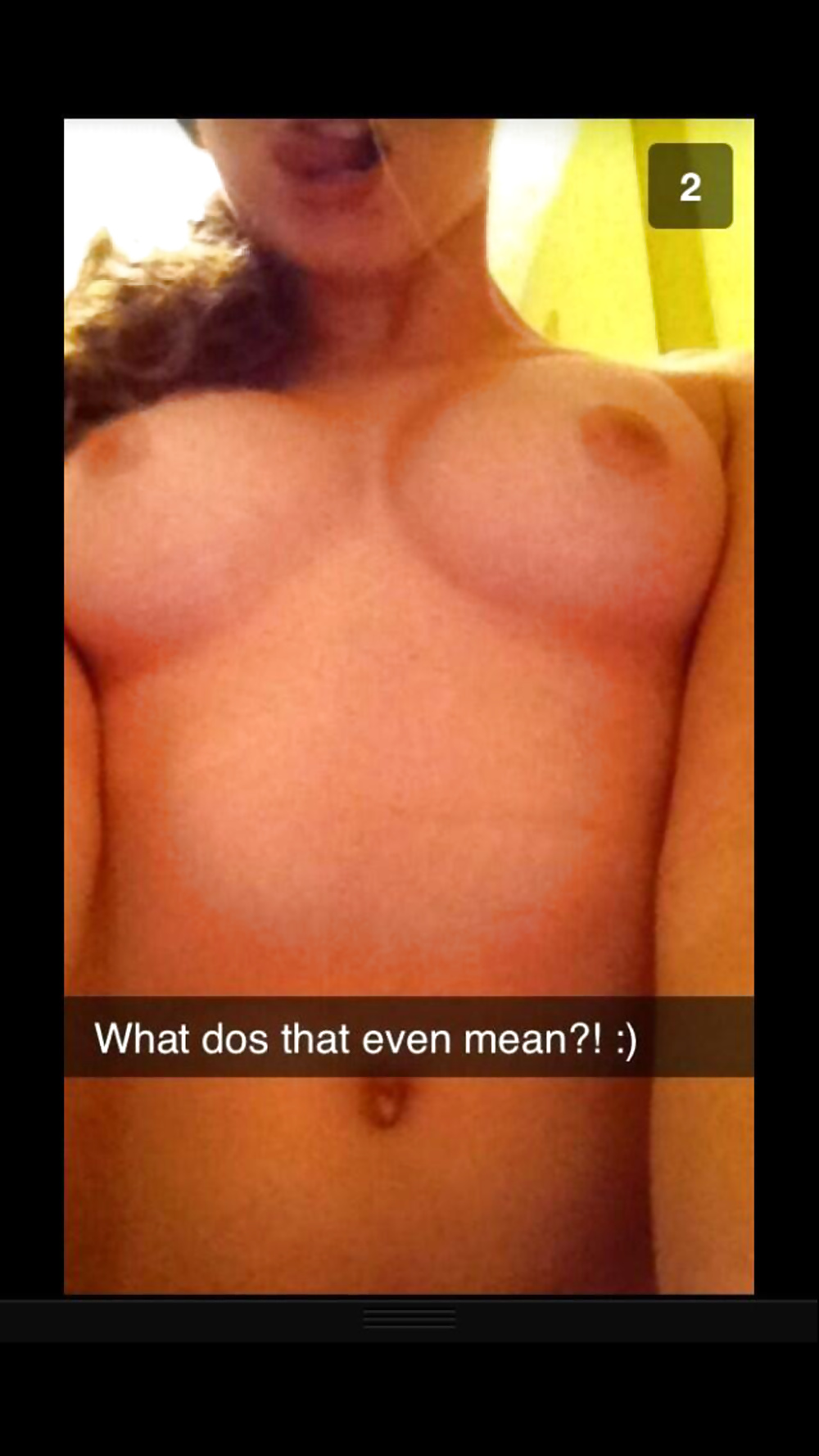 Snapchat nudes exposed