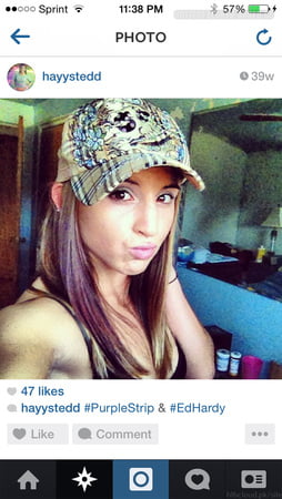 haley stedeford is always exposed         