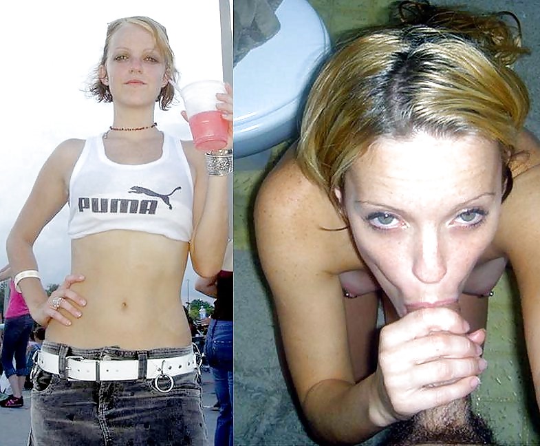 Before and after blowjob and cumshot. Amateur. - 26 Pics