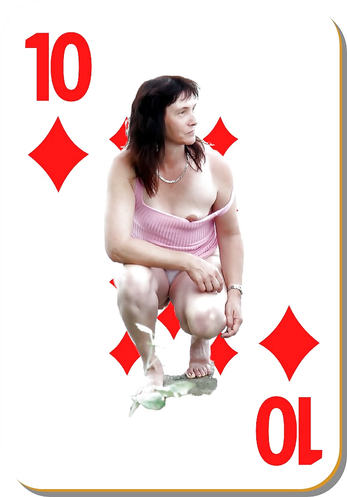 Sex Gallery Naughty Playing Cards - Suit of Diamonds (ch-girl Edition)