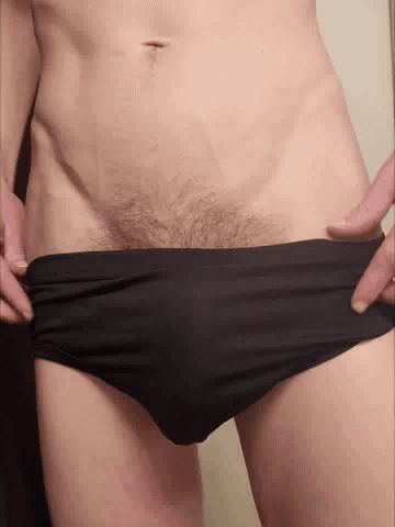 Gifs Of My Big White Cock #2