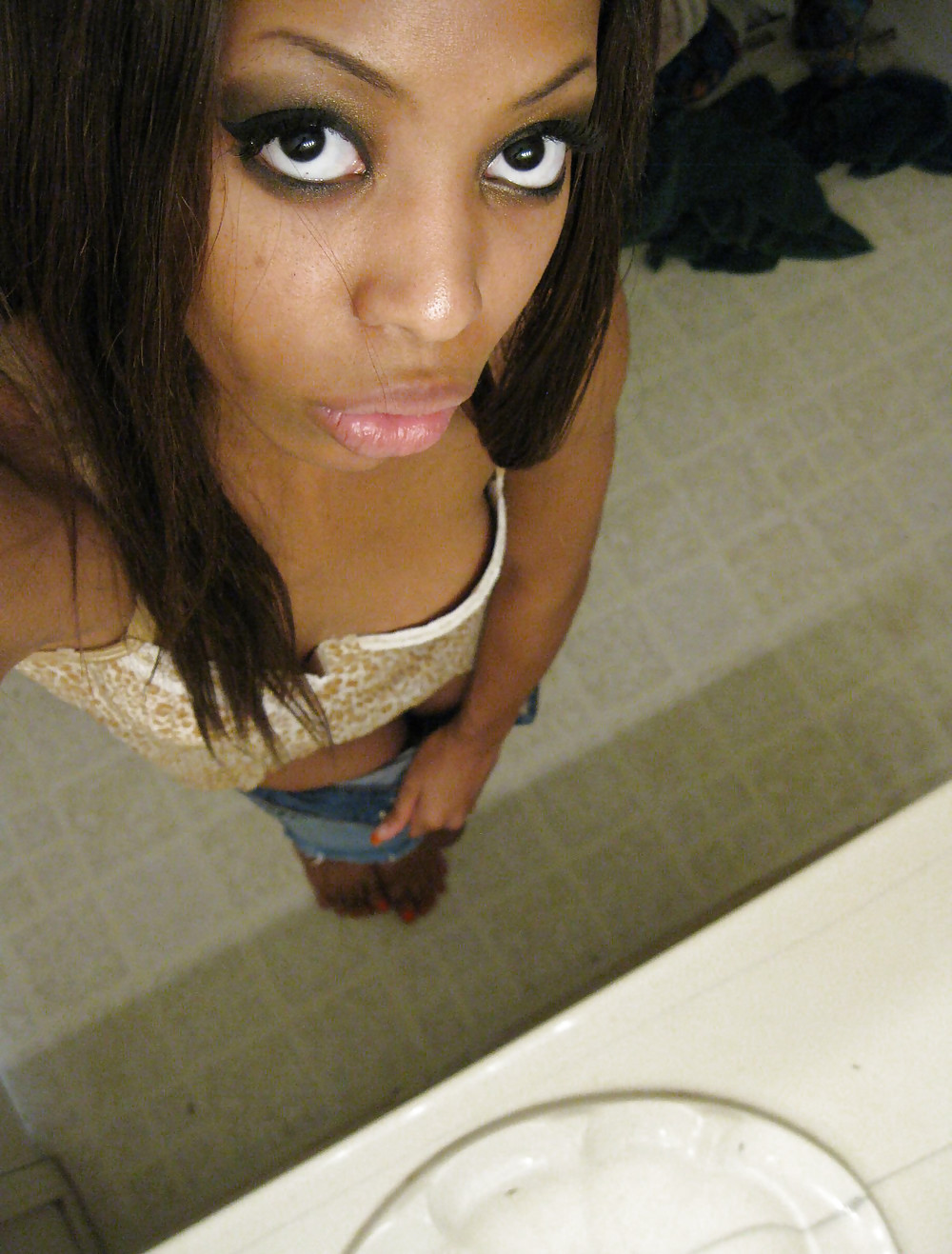 Sex Gallery Splendid Ebony Teen self-shot