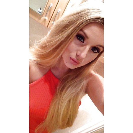 Gorgeous blonde teen Olivia from Manchester