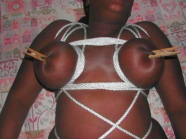 Sex Gallery beautiful black slutty girls tied up