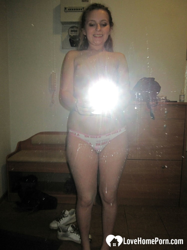 Selfie mature nude women stripping