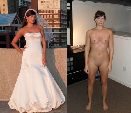 brides dressed and naked         