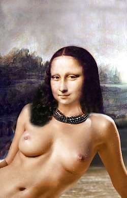 Sex Gallery Mona Lisa's boobs