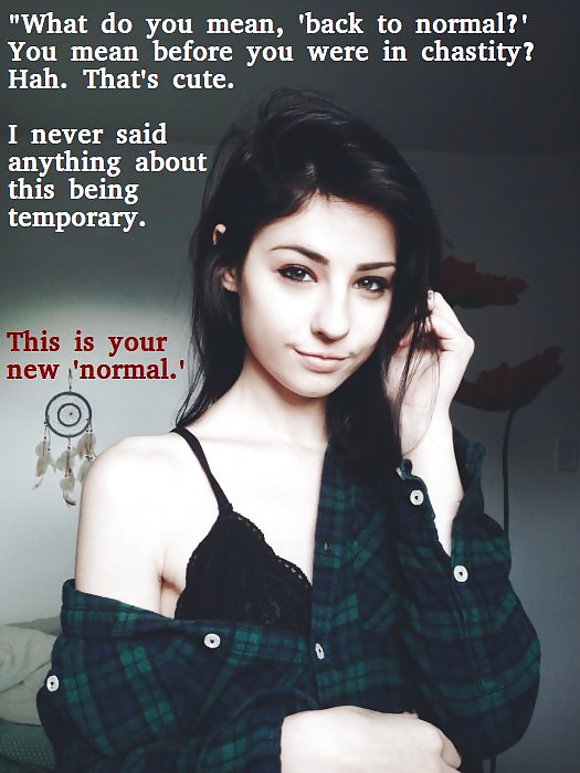 Sex Gallery Chastity captions part 1