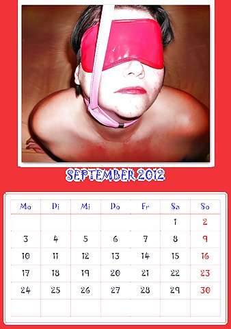 Sex Gallery Calender of  Slutewhore 777