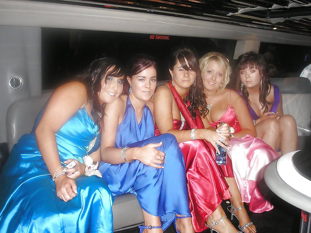 Sex Gallery 2 or more girls in Satin Prom dresses