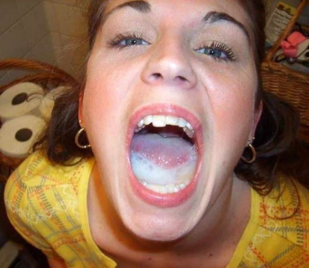 Open Mouth Cumshots