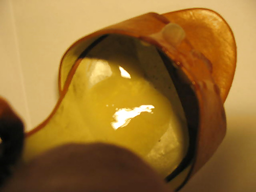 Sex Gallery my load in her sexy Shoes