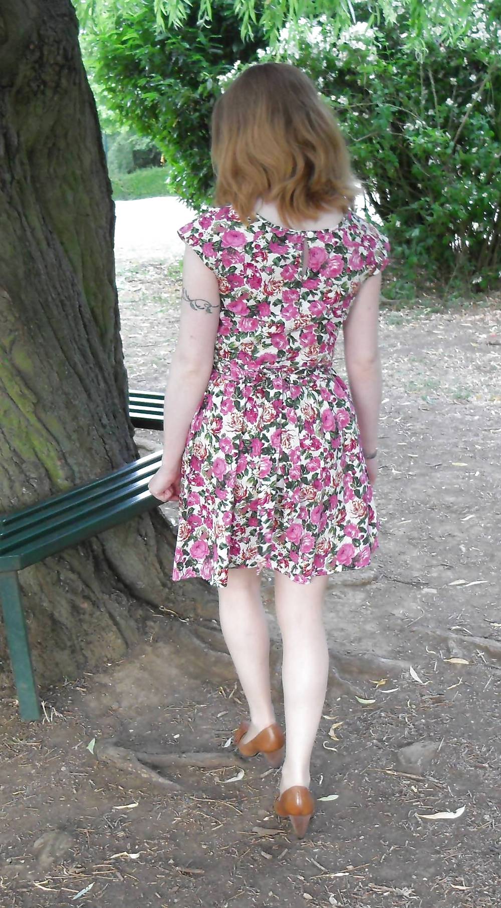 Sex Gallery Fliss  having a walk about in her summsr dress!!