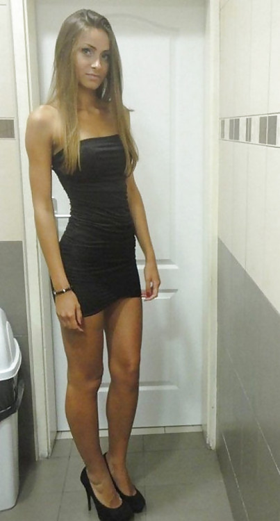 Sex Gallery tight dresses, short skirts and long legs!