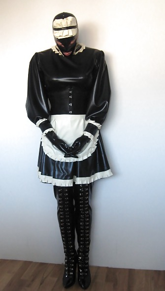 Sex Gallery kinky rubber maid.