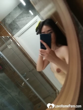 perfect asian shows off her hot bits         