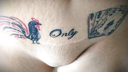 slut Temporary tattoos interracial wife