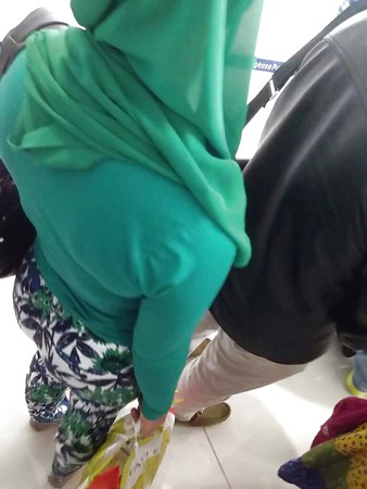 Hijab Hidden Ass Tanga