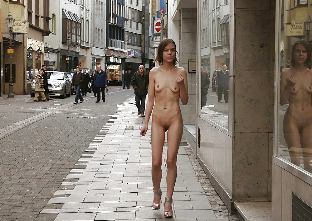 nude in public walking pics. 