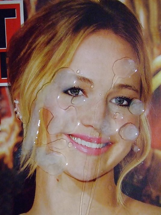 Watch Jennifer Lawrence Takes a BIGflip Facial - 5 Pics at xHamster.com! 