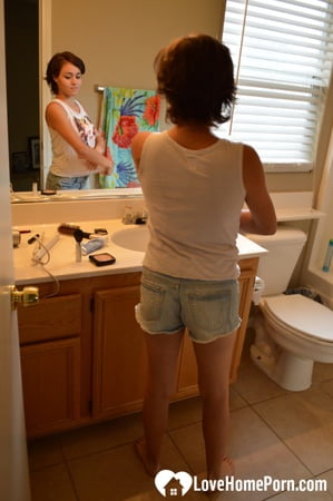 my roommate gets recorded in the bathroom         