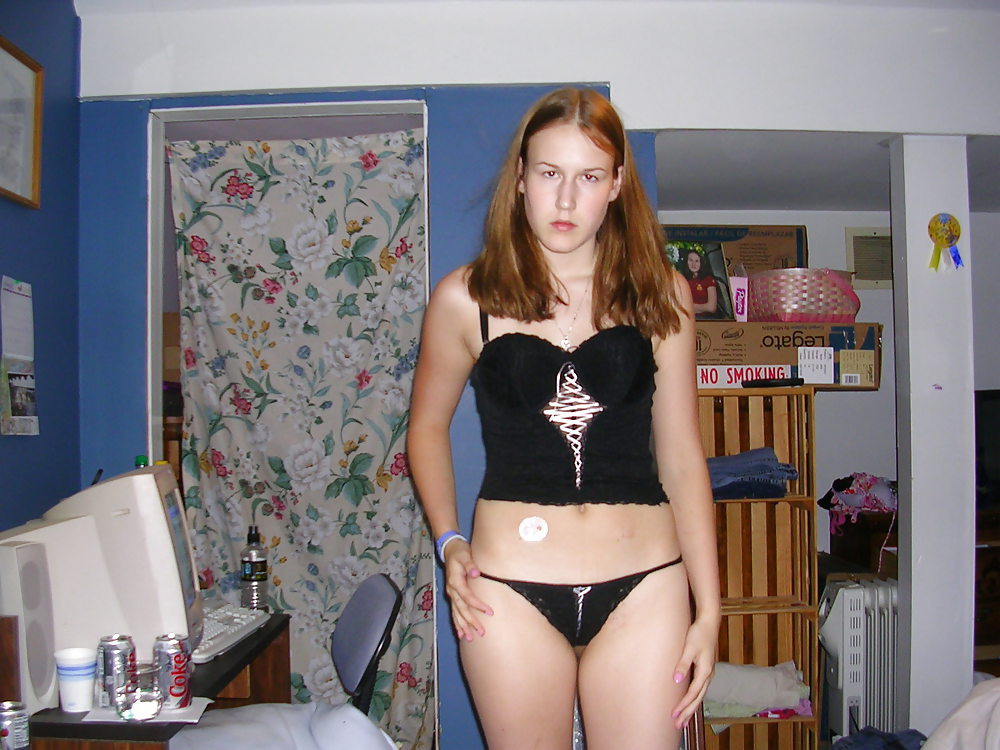 Sex Gallery Shy teen with pigtails - N. C.