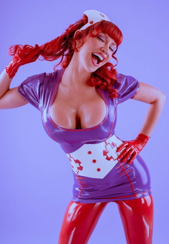 Dressed In Latex, She Glows... - 38 Photos 