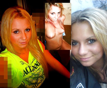 Iza Exposed Nude Selfshot of Polish Blonde Whore