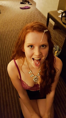 amazing redhead teen posing and fucking dirty