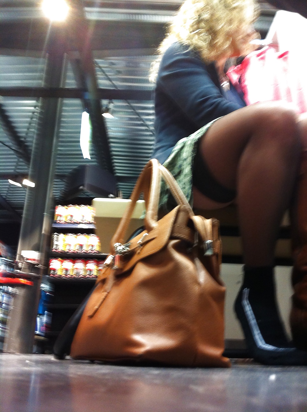 Sex Gallery voyeur stocking joggeuse