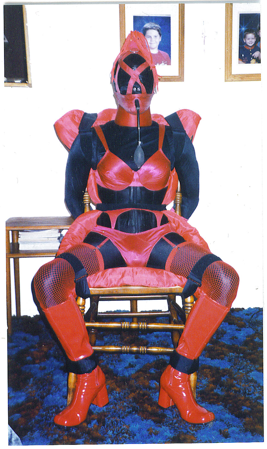 Sex Gallery Satin Chair Bondage