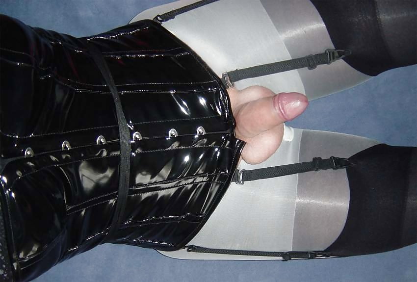 Sex Gallery Black corset - black nylons - black boots