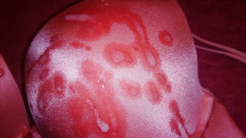 Sex Gallery VS Pink Bra Cum