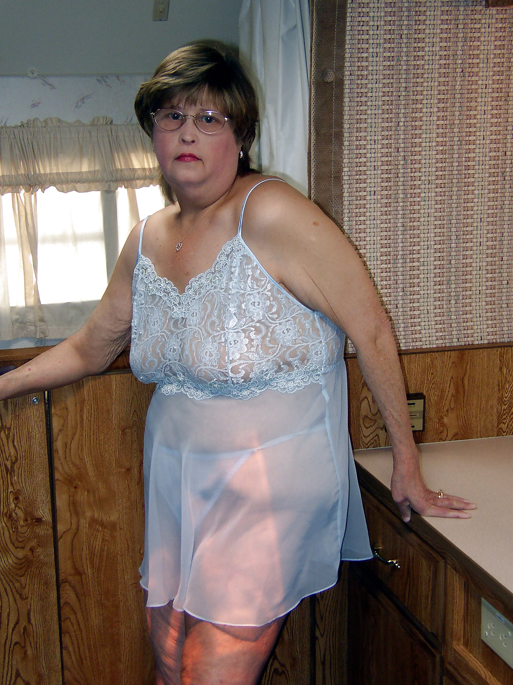 See And Save As Mature Bbw In Sheer Blue Nightgown Porn Pict Crot Com
