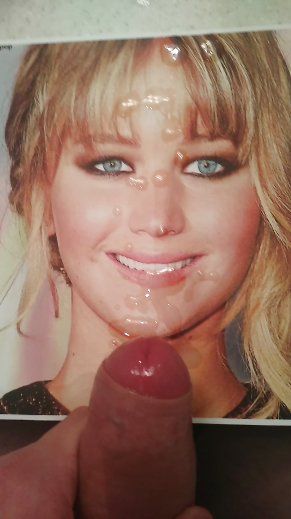 Jennifer Lawrence Cumshot Porn Pics Part.
