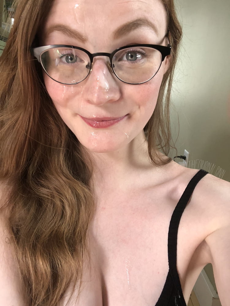 Wifes and gfs with glasses facials - 42 Photos 